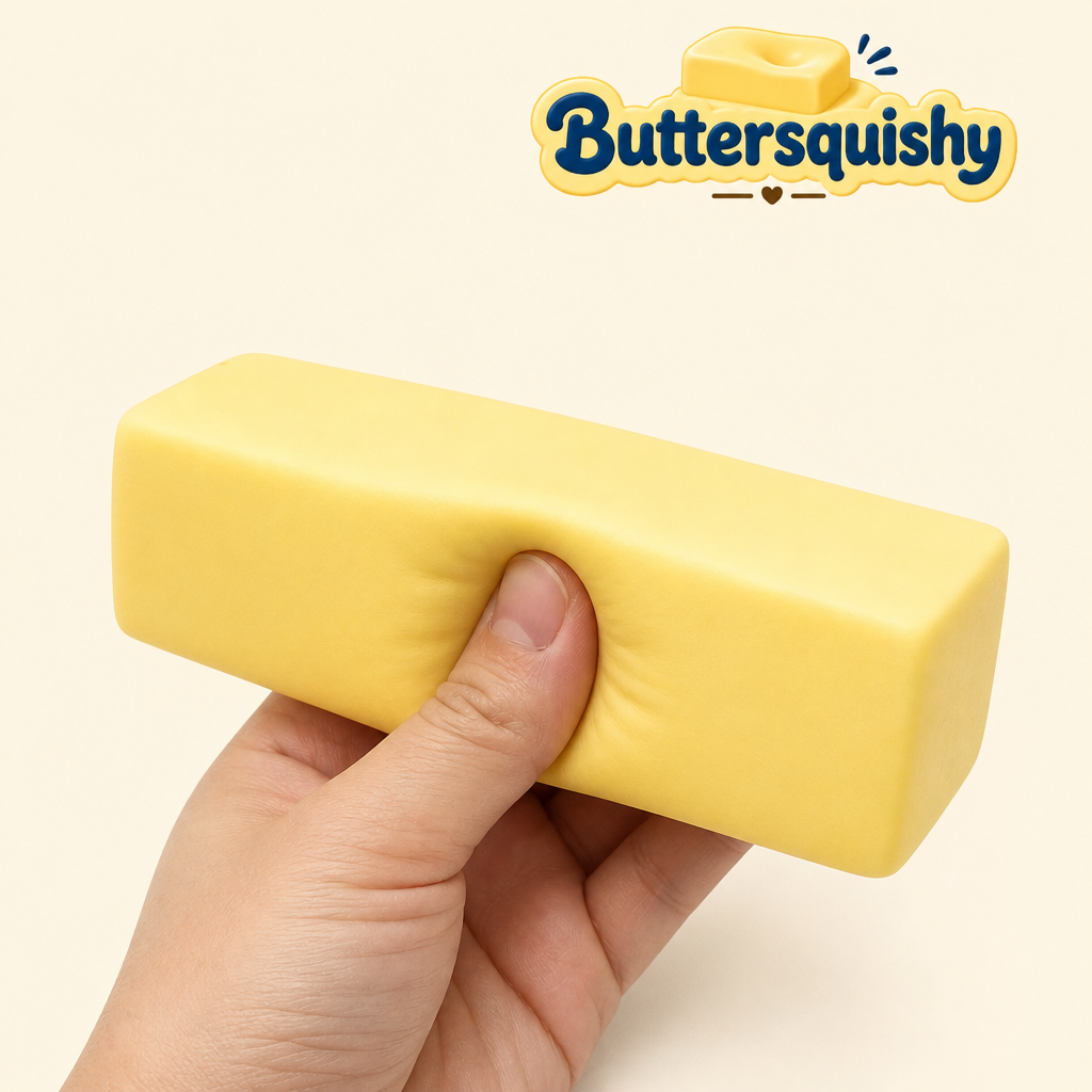 Classic Gift Butter being squeezed