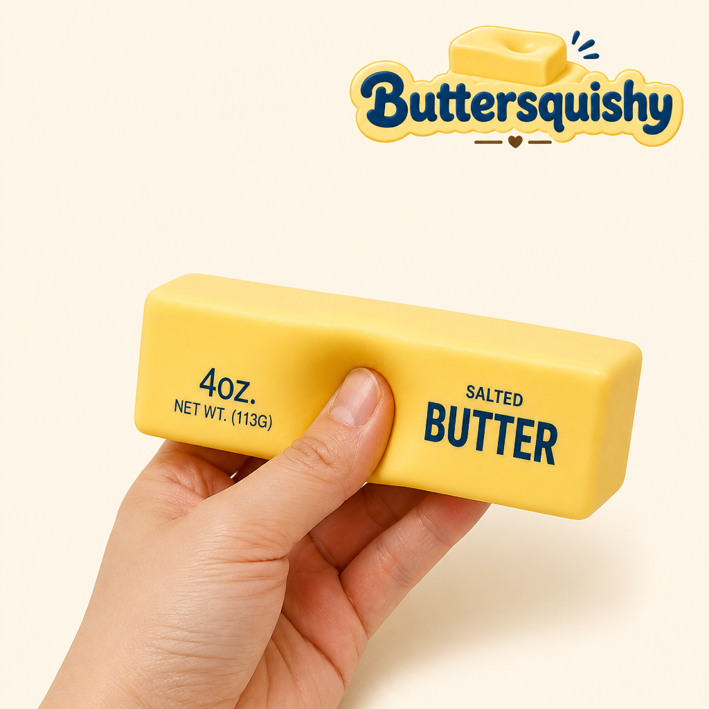 Classic Gift Butter 2-Pack being squeezed