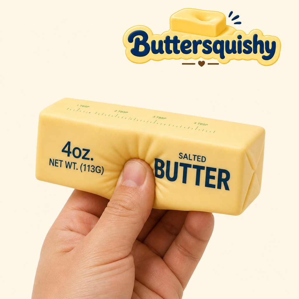 Classic Gift Butter 2-Pack being squeezed