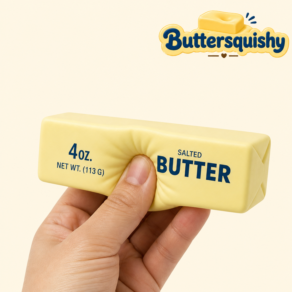 Classic Gift Butter 2-Pack being squeezed