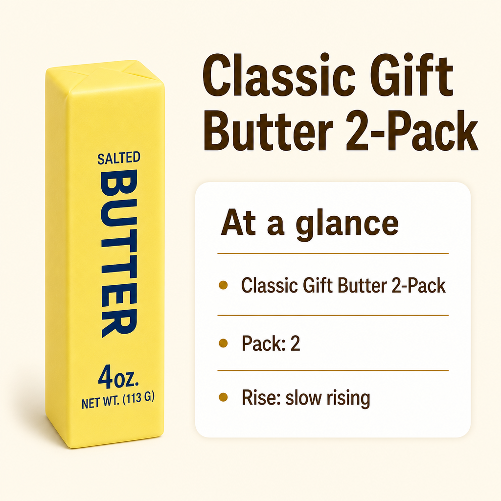 Classic Gift Butter 2-Pack specs