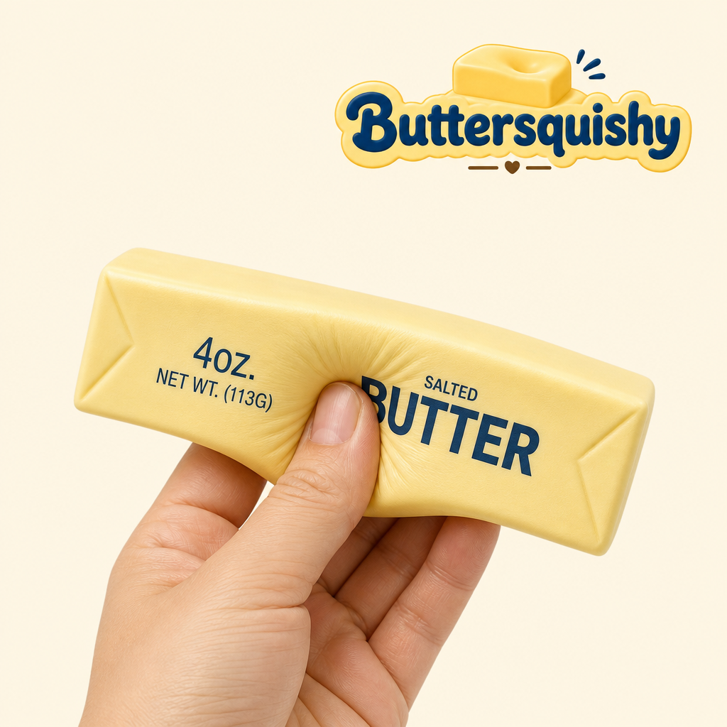 Classic Gift Butter 2-Pack being squeezed