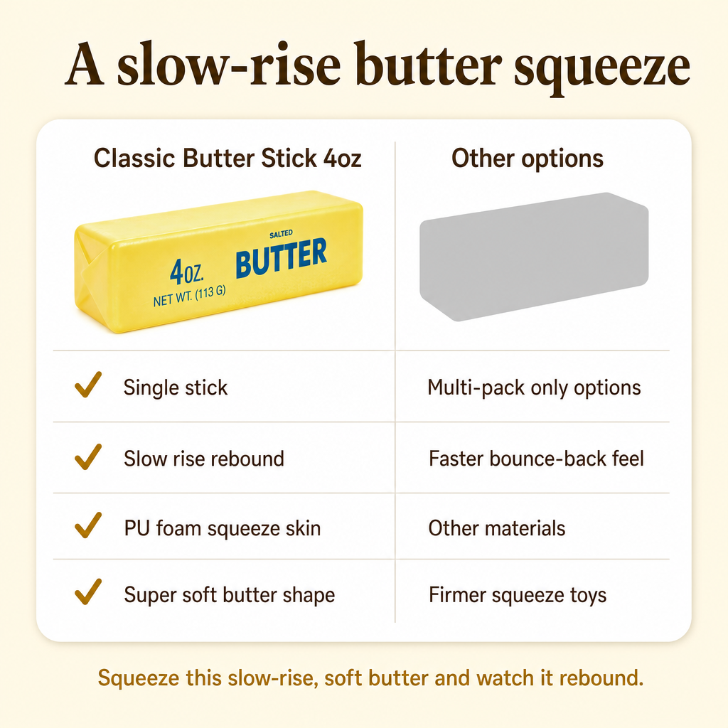 Classic Butter Stick 4oz comparison