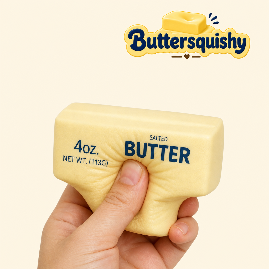 Classic Butter Stick 4oz 2-Pack being squeezed
