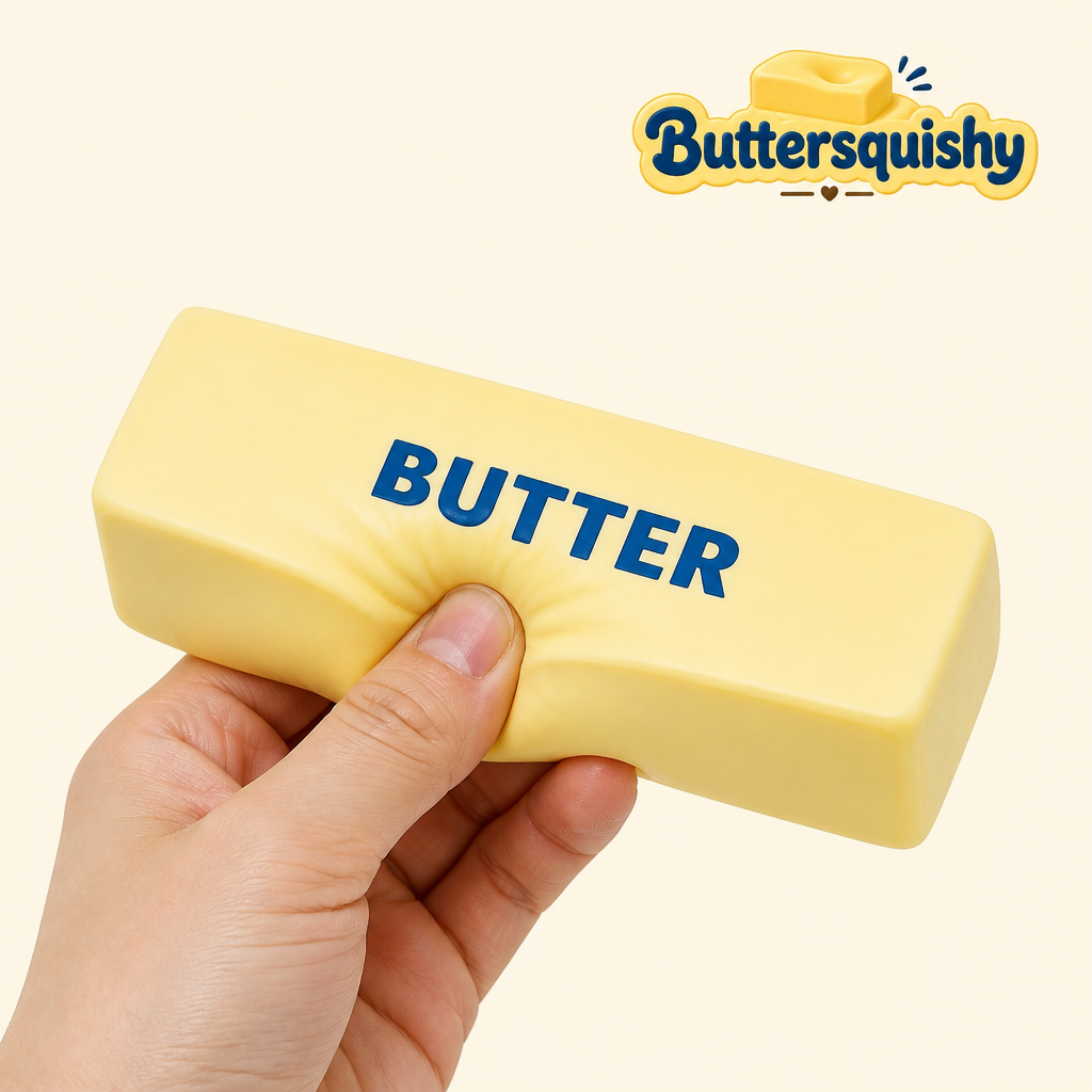 Classic Butter Stick 4oz 5-Pack being squeezed