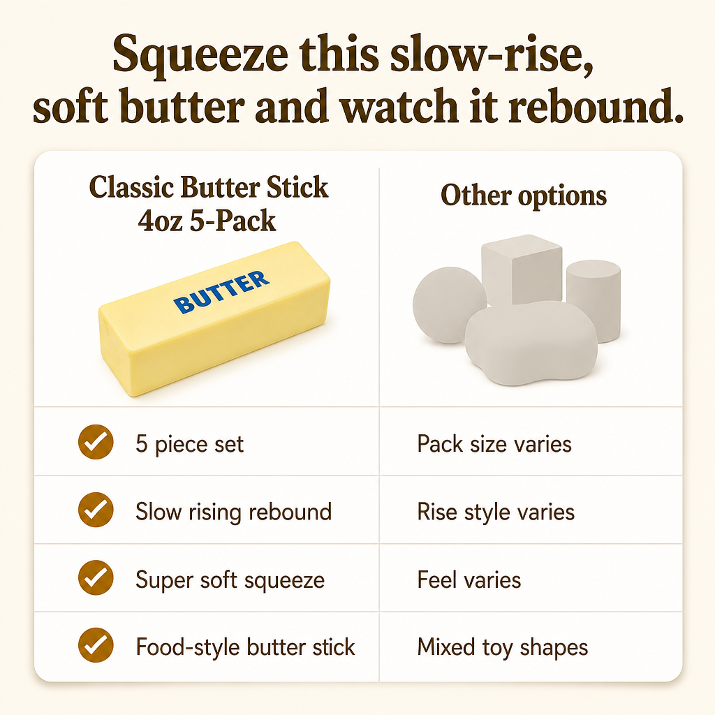 Classic Butter Stick 4oz 5-Pack comparison