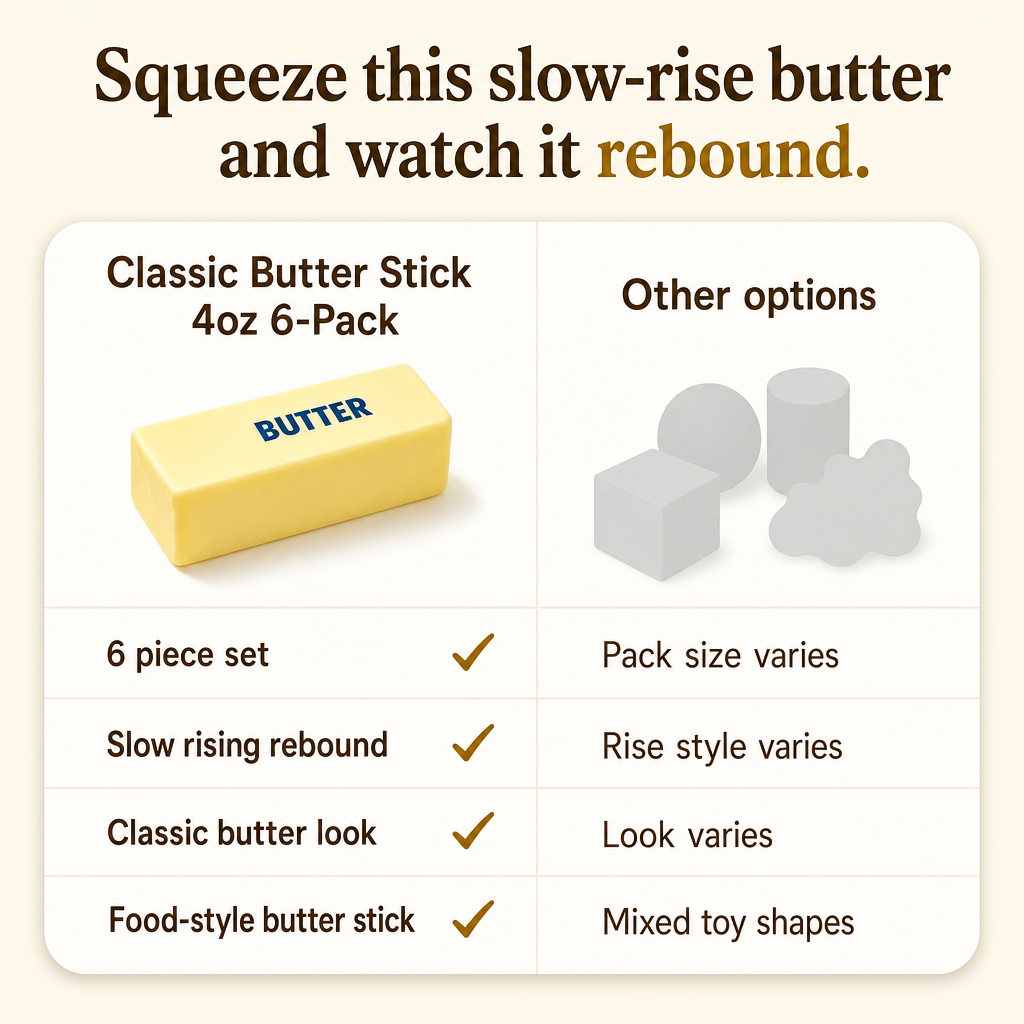 Classic Butter Stick 4oz 6-Pack comparison