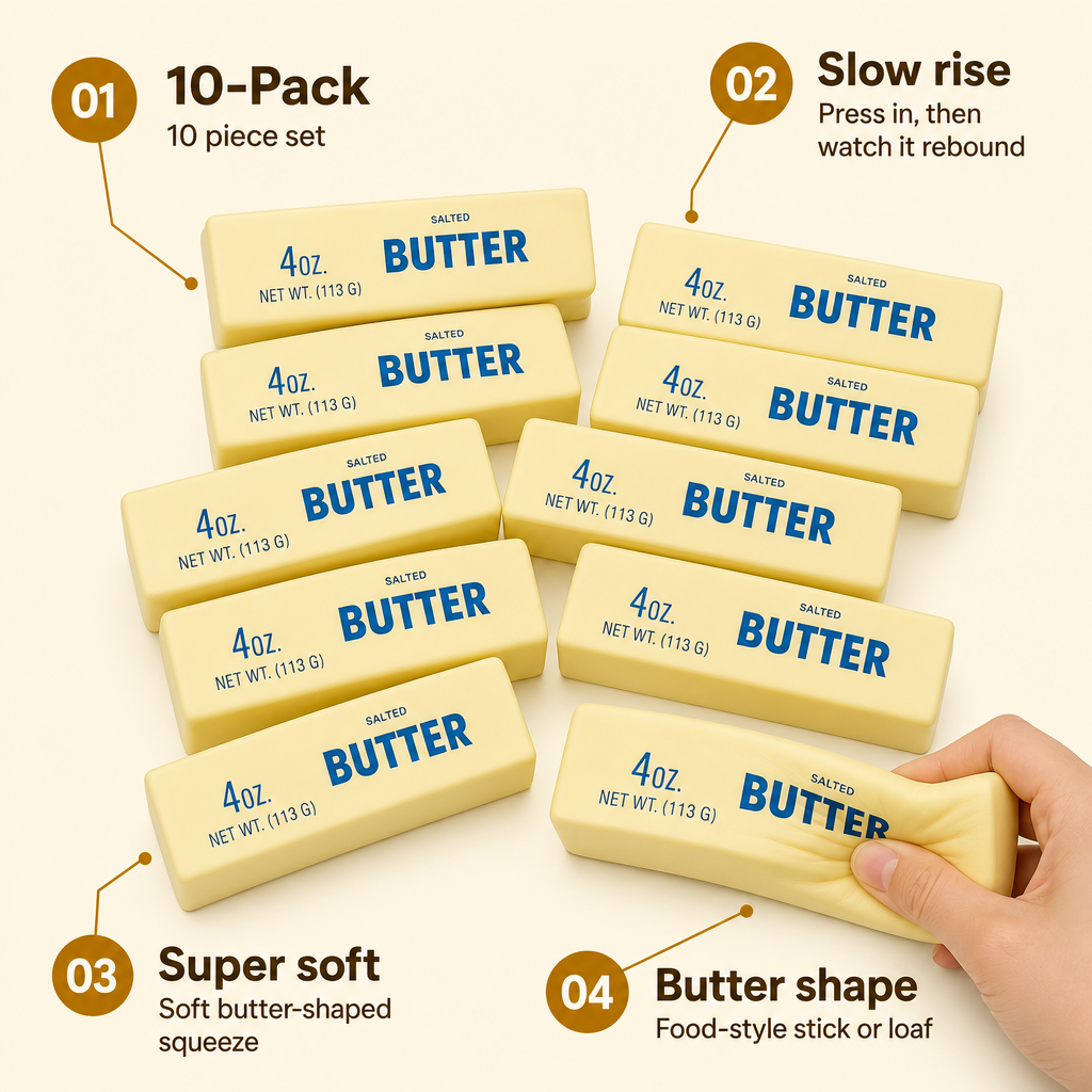 Classic Butter Stick 4oz 10-Pack features