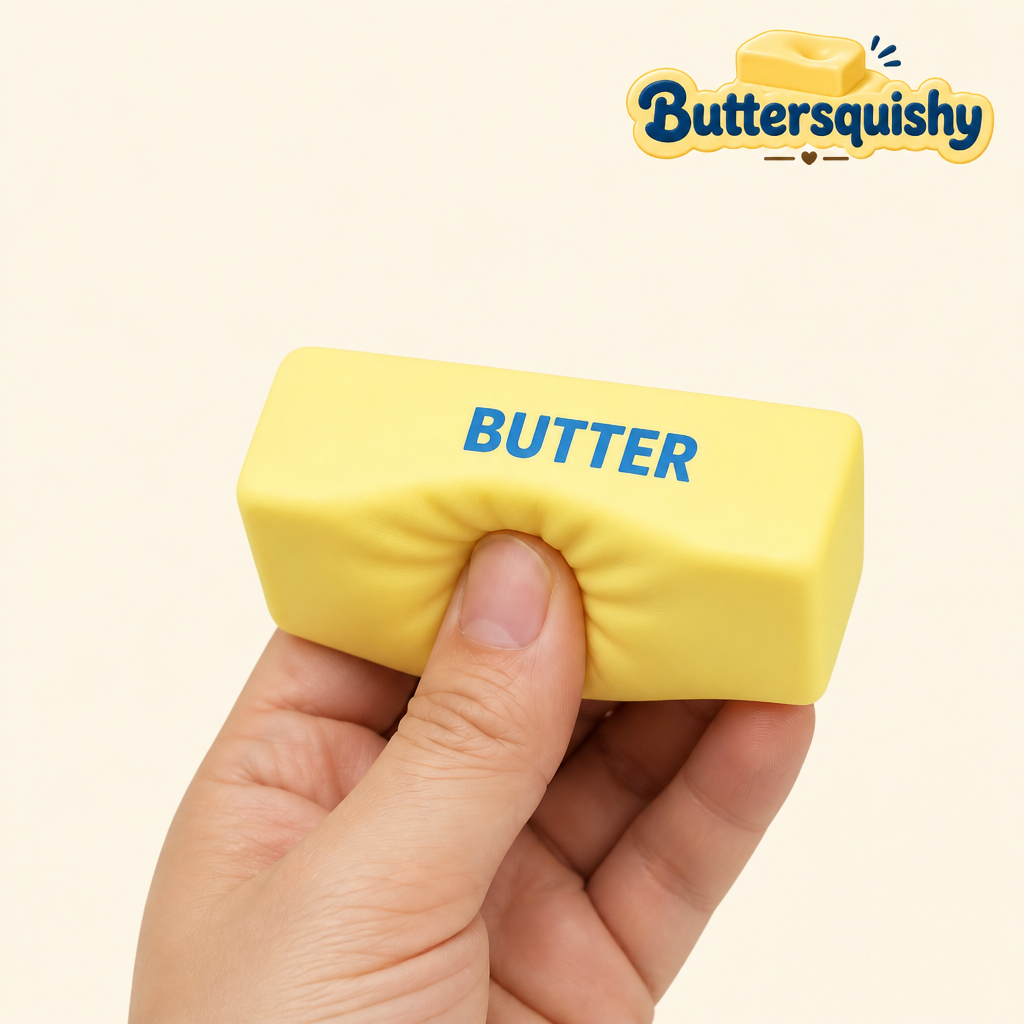 Classic Butter Stick 4oz 12-Pack being squeezed