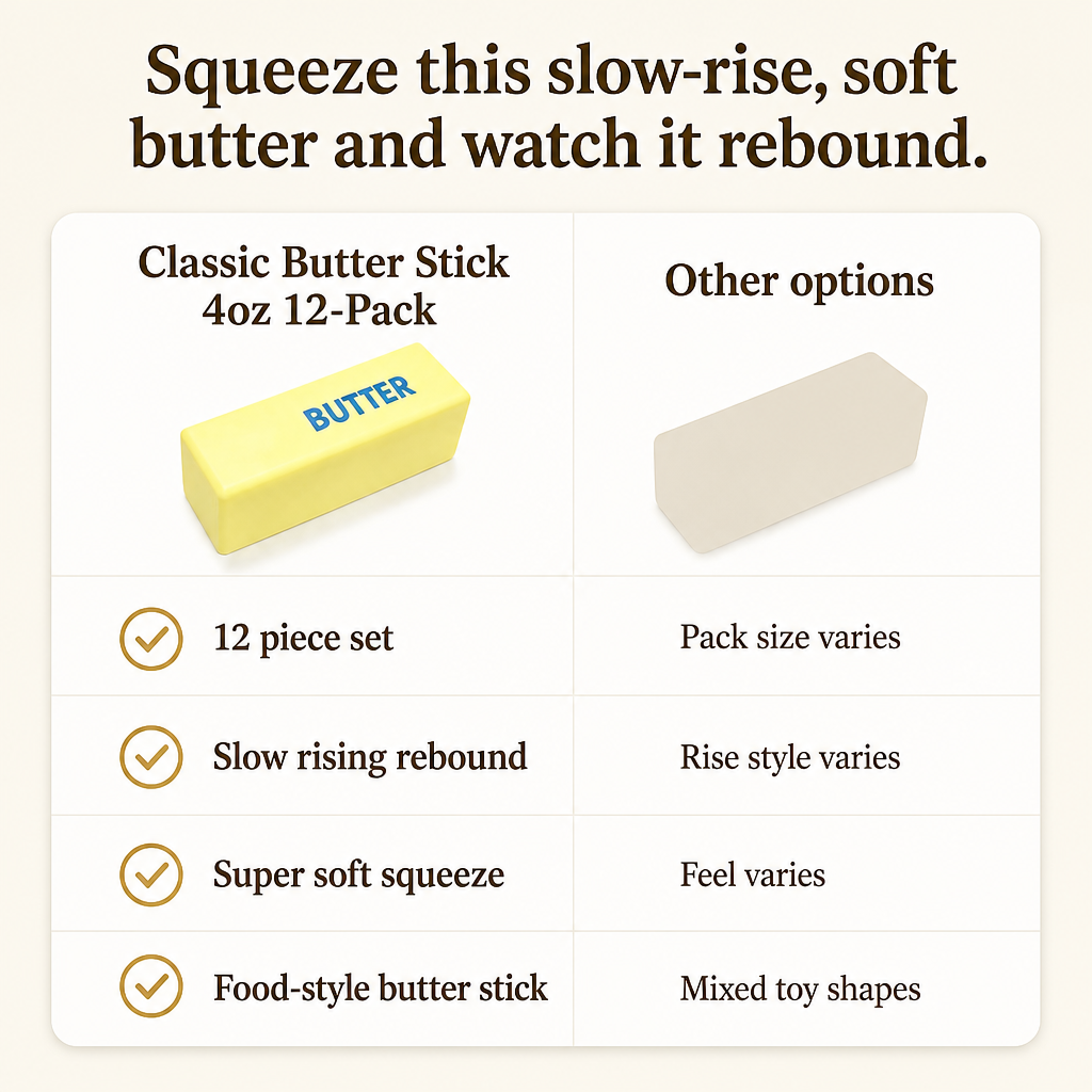 Classic Butter Stick 4oz 12-Pack comparison