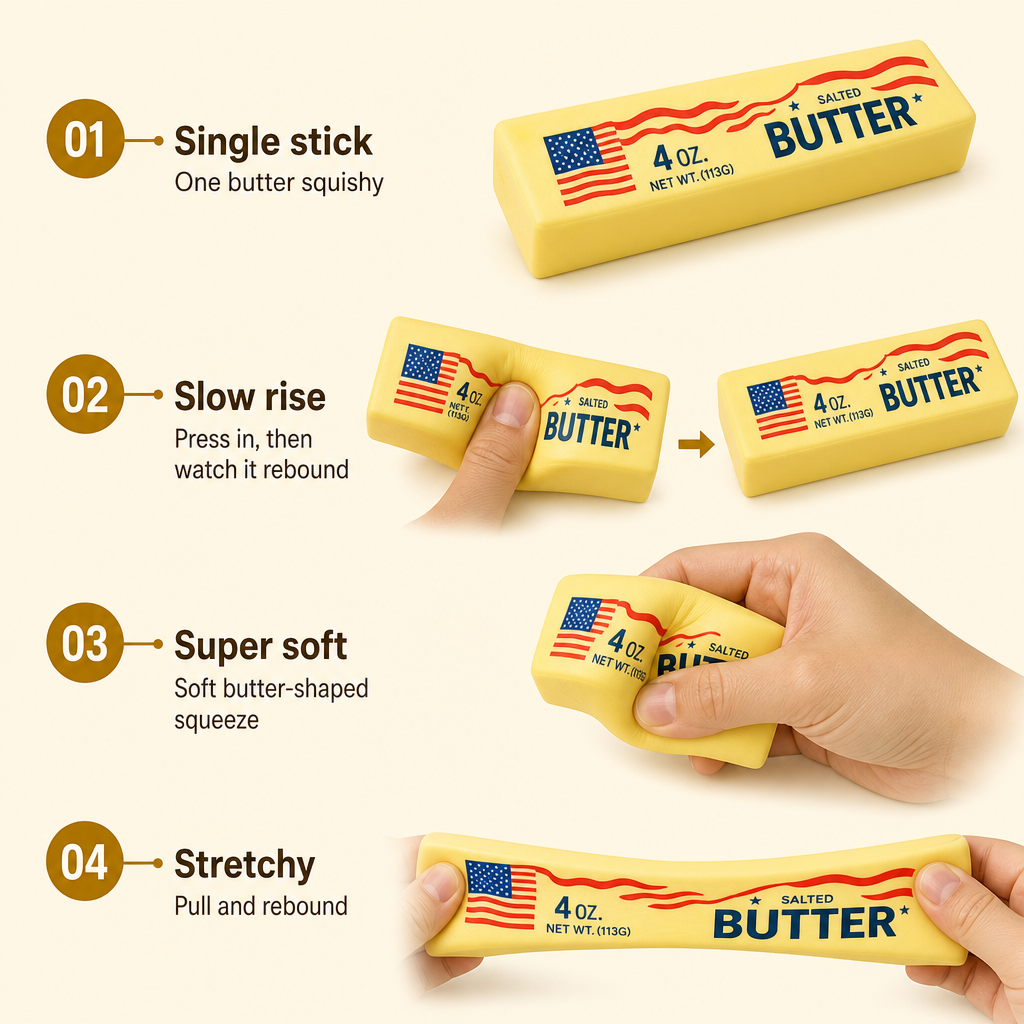 Stars and Stripes Butter features
