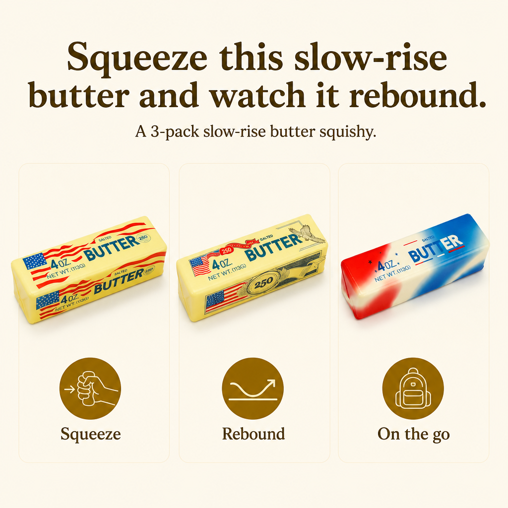 Stars and Stripes Butter 3-Pack lifestyle