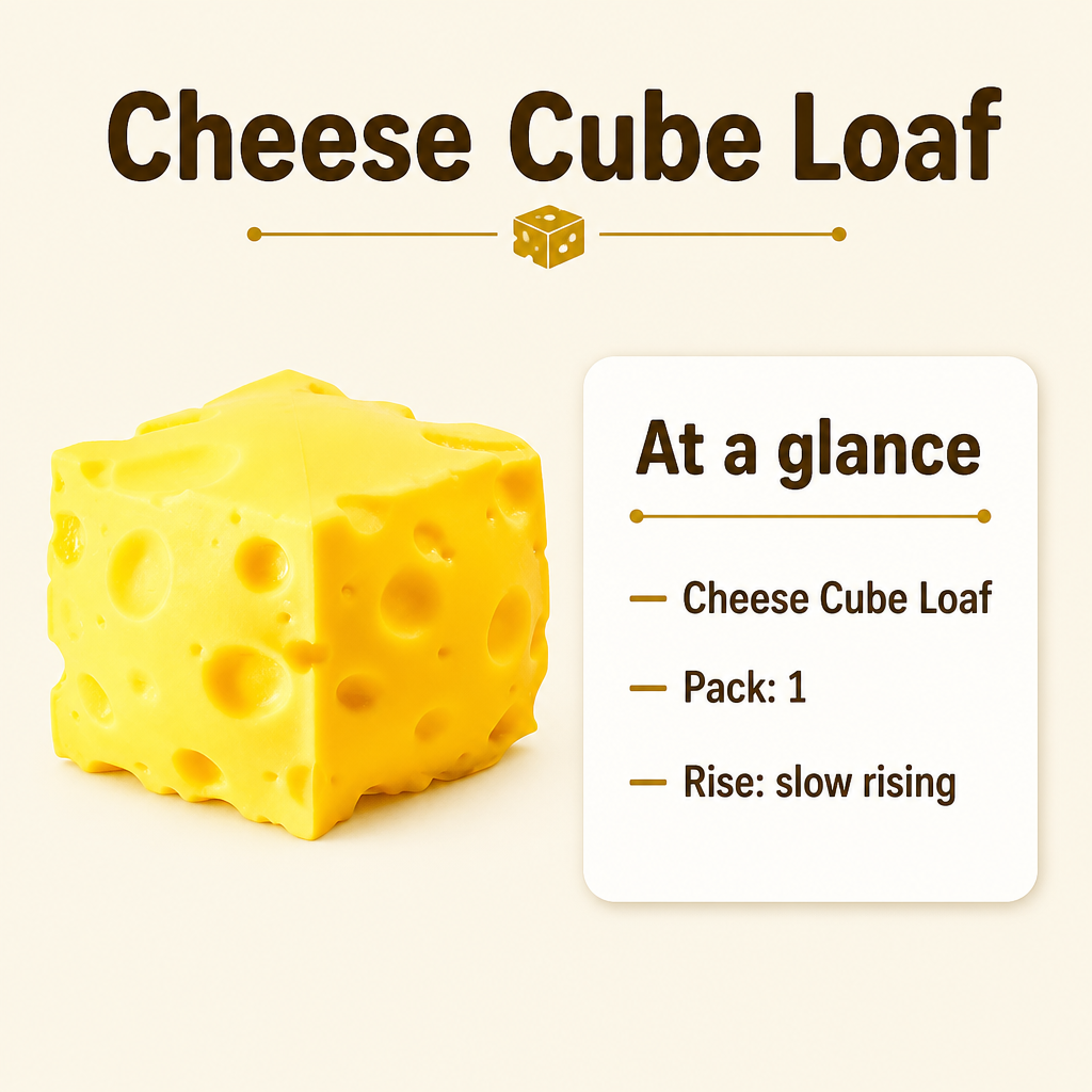 Cheese Cube Loaf specs