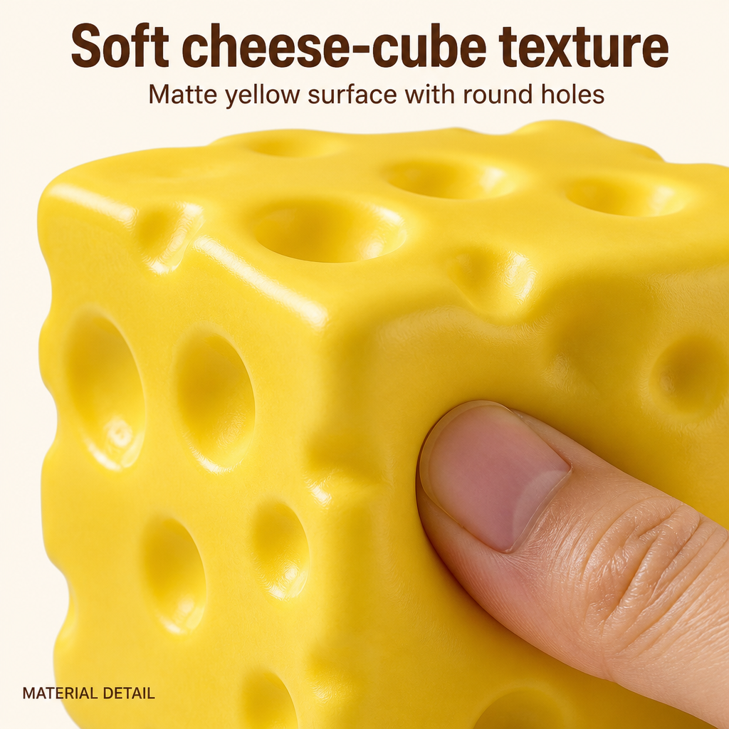 Cheese Cube Loaf texture