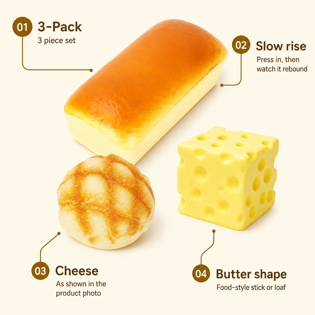 Cheese Cube Loaf 3-Pack features