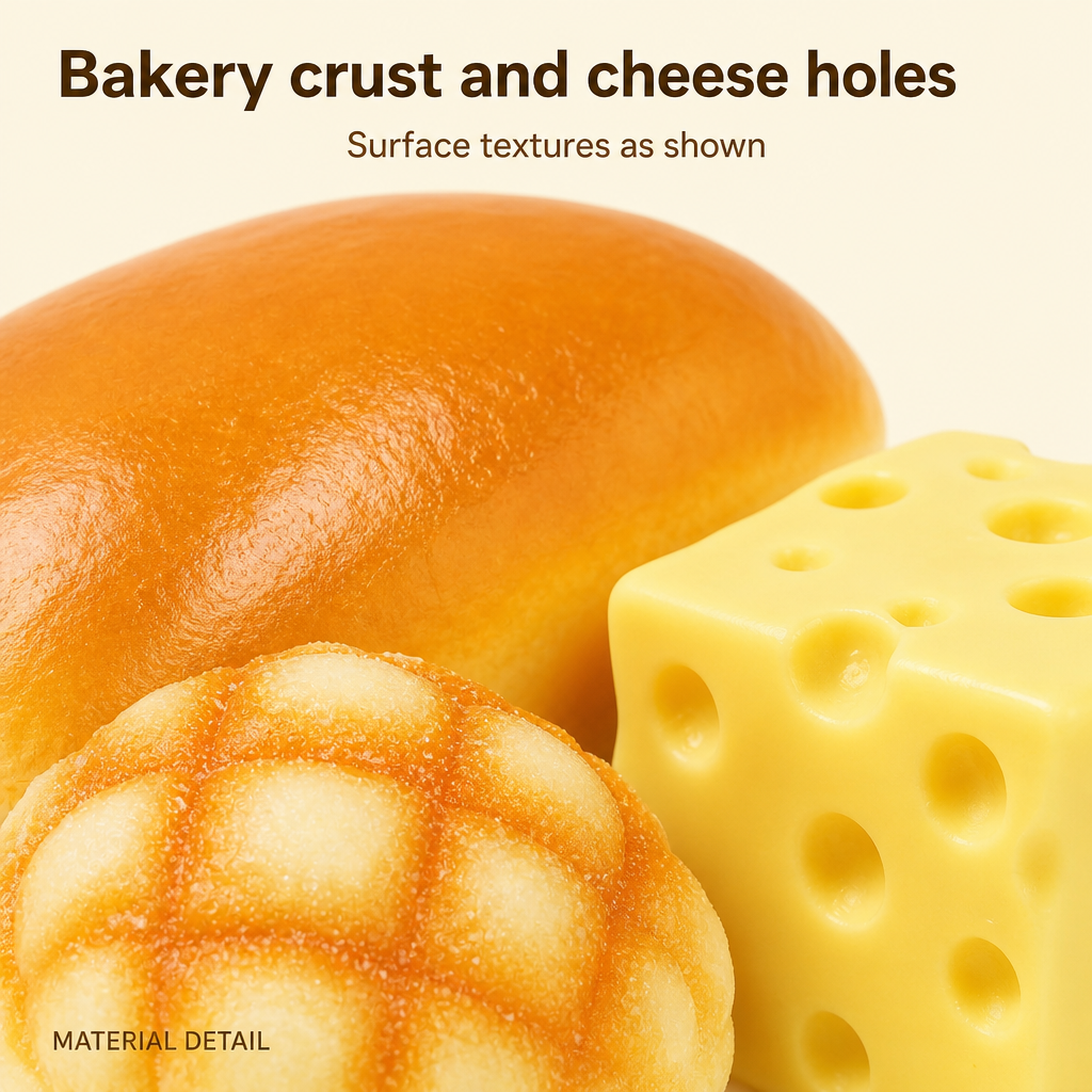 Cheese Cube Loaf 3-Pack texture