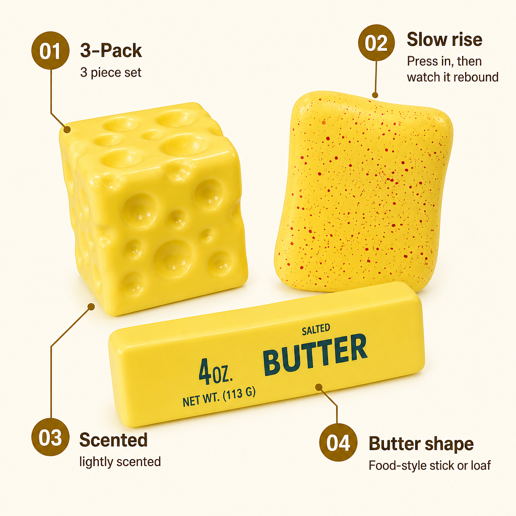 Cheese Cube Loaf 3-Pack features