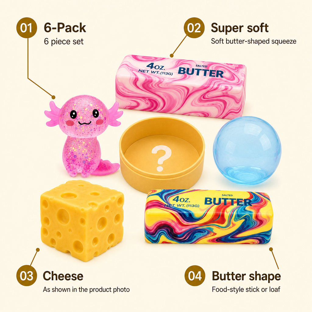 Cheese Cube Loaf 6-Pack features