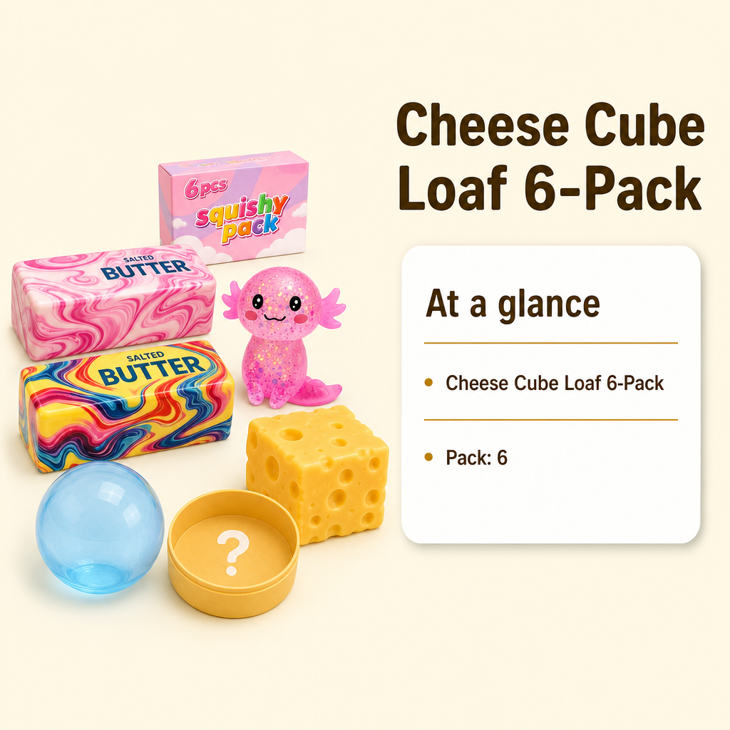 Cheese Cube Loaf 6-Pack specs