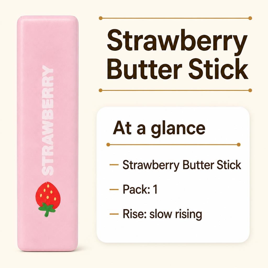 Strawberry Butter Stick specs