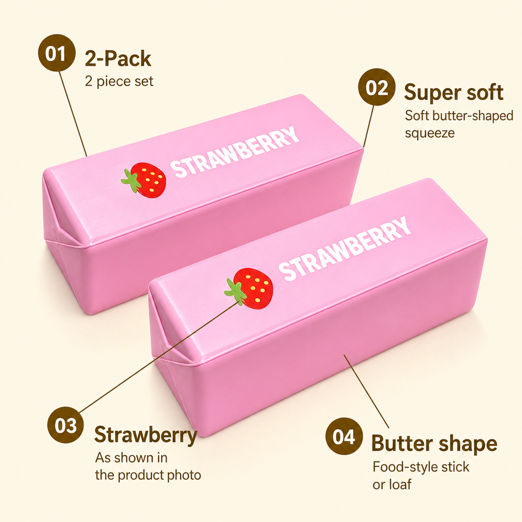 Strawberry Butter Stick 2-Pack features