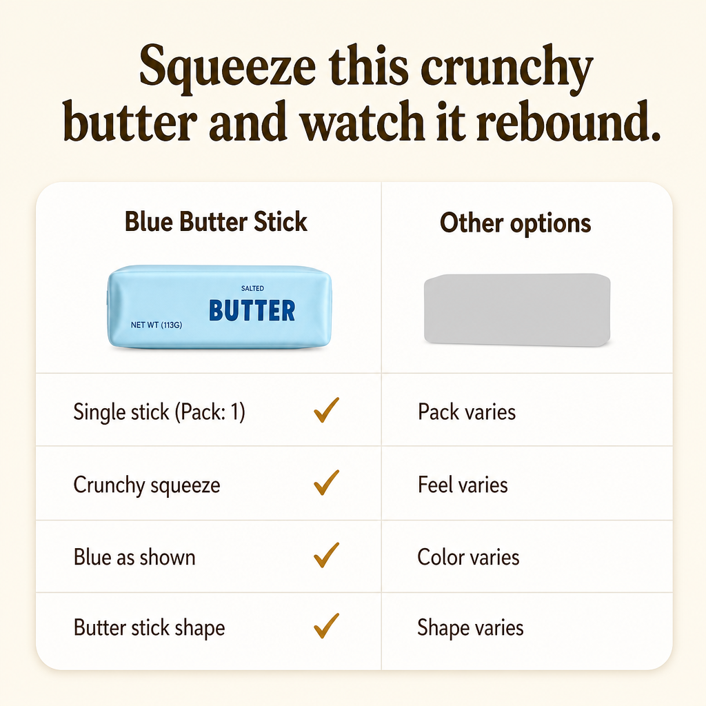 Blue Butter Stick comparison