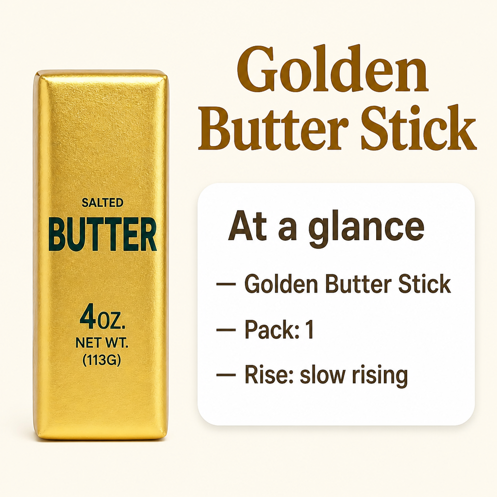 Golden Butter Stick specs