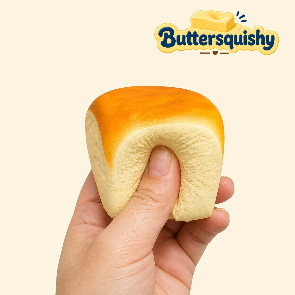 Bread Toast Loaf being squeezed