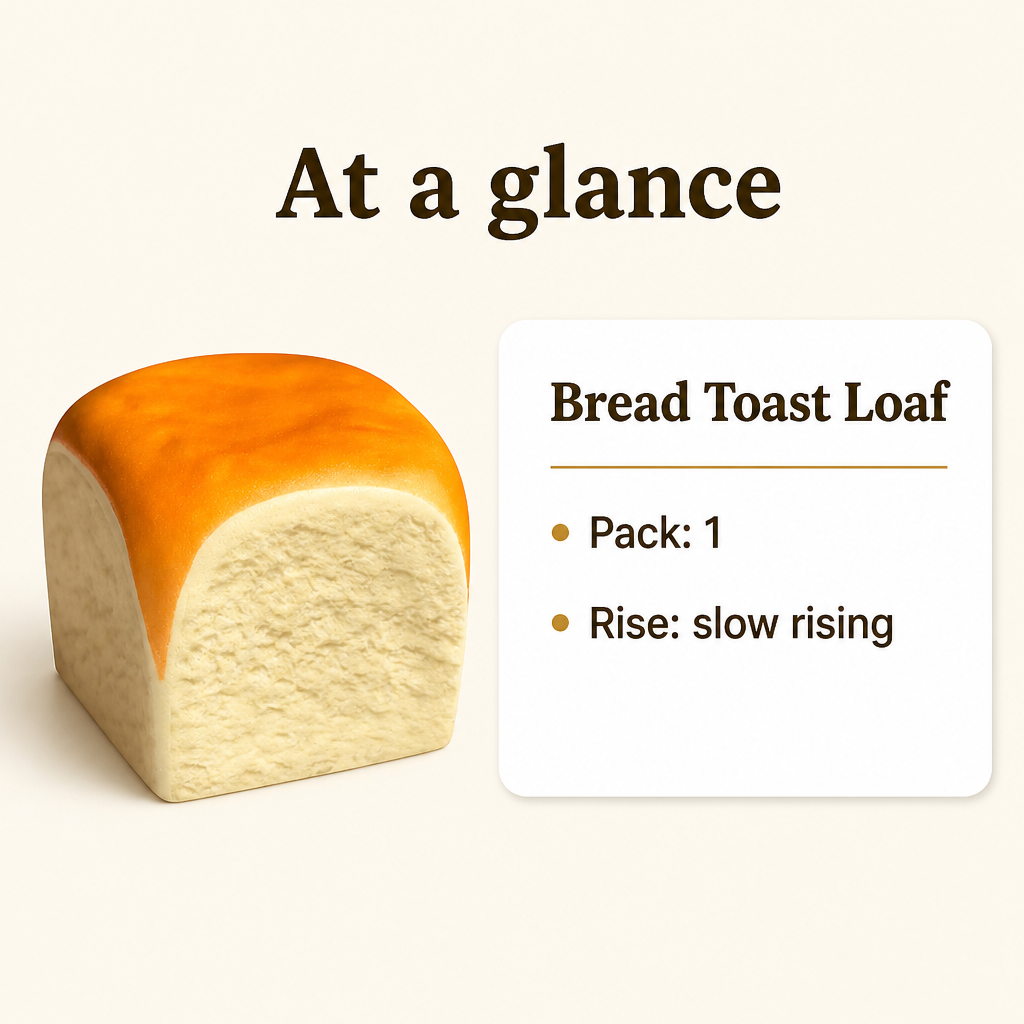 Bread Toast Loaf specs