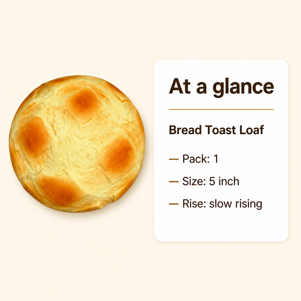 Bread Toast Loaf specs