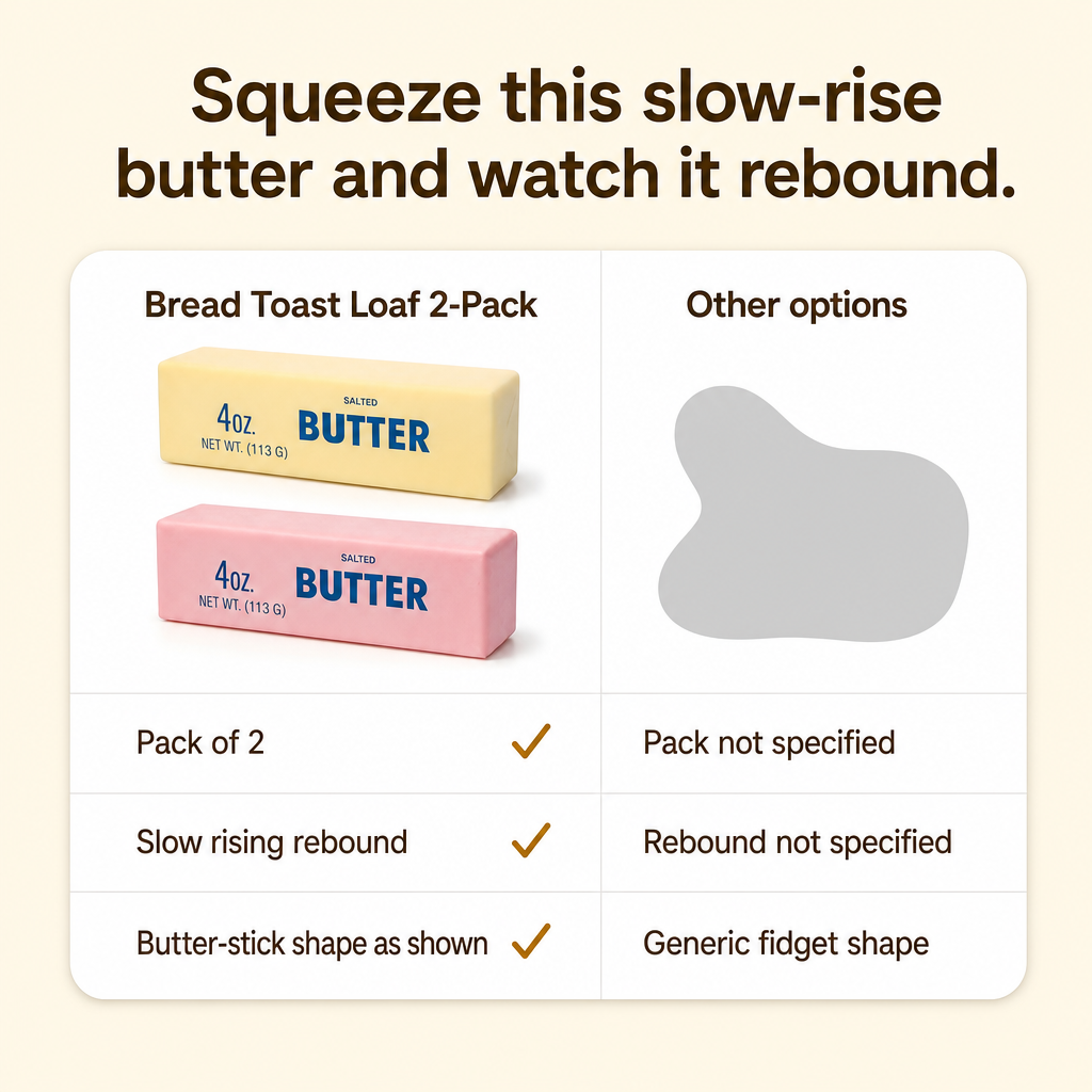 Bread Toast Loaf 2-Pack comparison