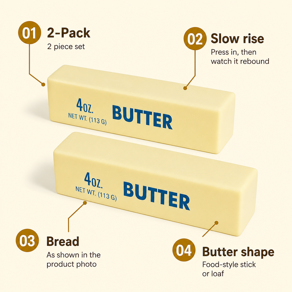 Bread Toast Loaf 2-Pack features