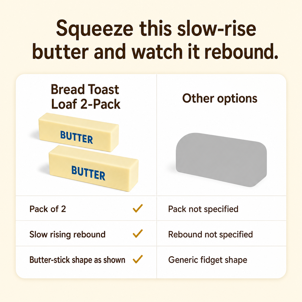 Bread Toast Loaf 2-Pack comparison