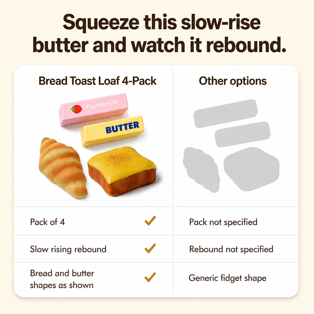Bread Toast Loaf 4-Pack comparison